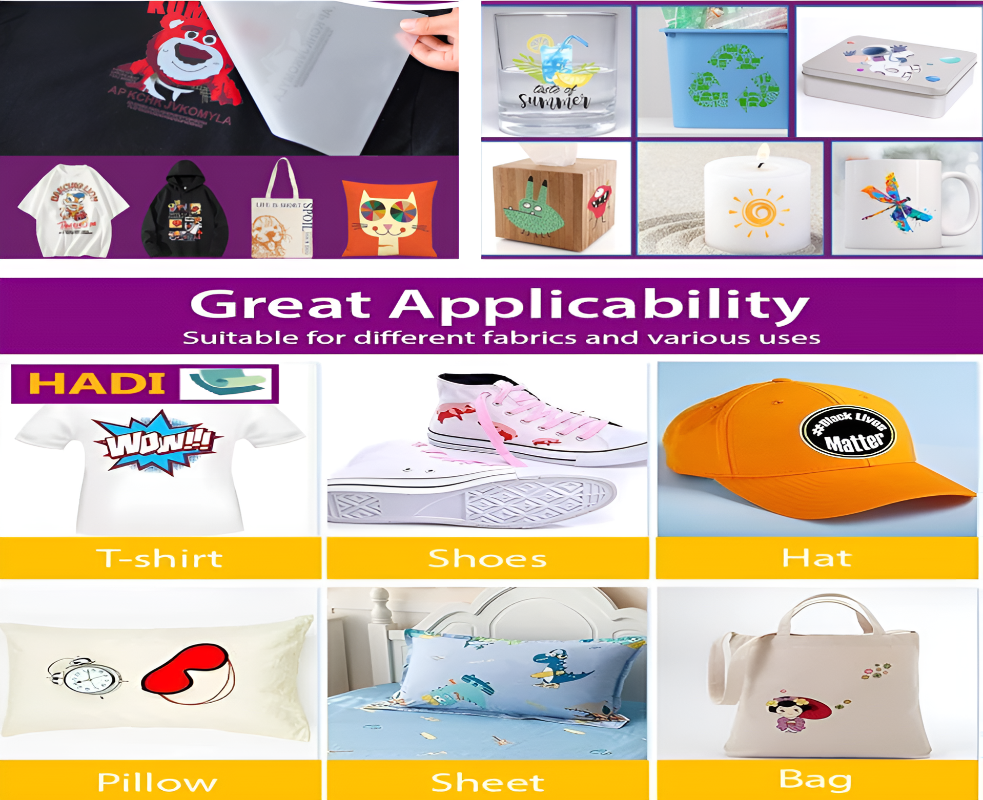 Transfer Label Sheets – HADI Label Sticker